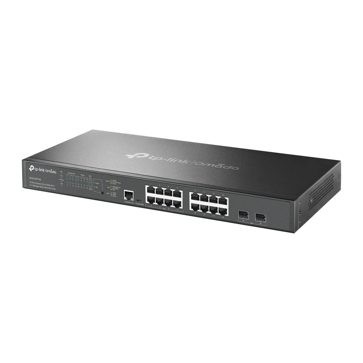 SG3218XP-M2 switch, schuin voorkant