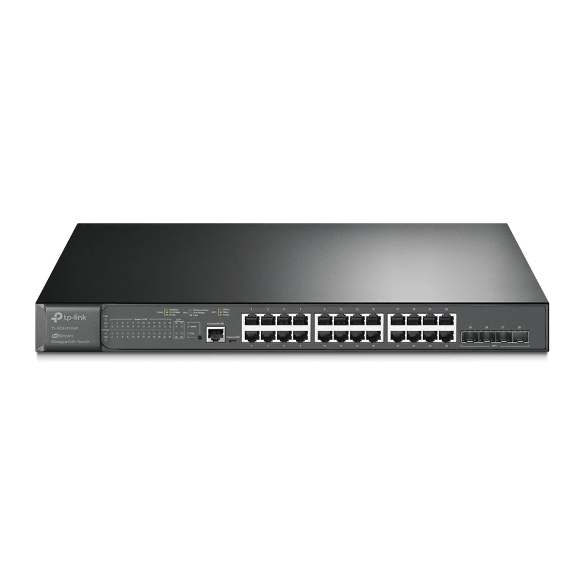 SG3428XMP switch, voorkant