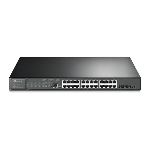 SG3428XMP 24-poorts Gigabit L2+ Managed PoE+ Switch met 4 10G SFP+