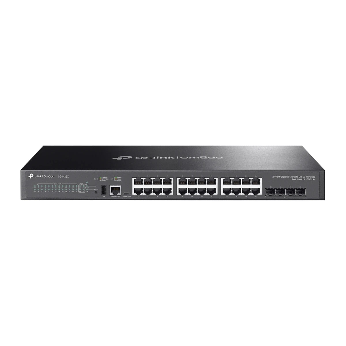 SG5428X switch, voorkant