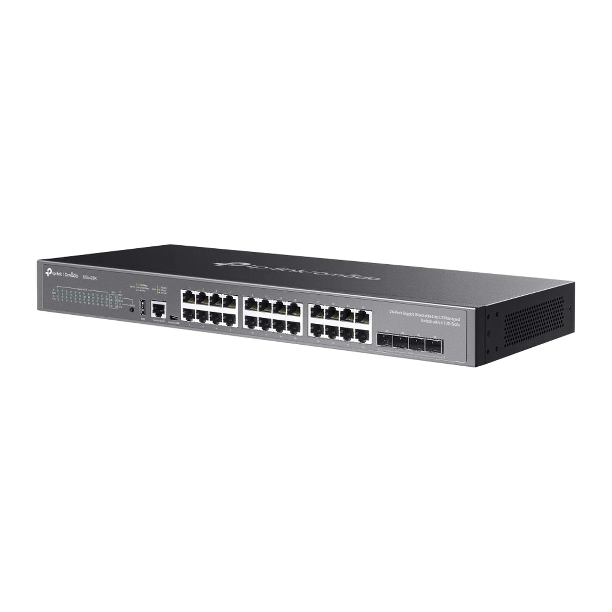 SG5428X switch, schuin voorkant