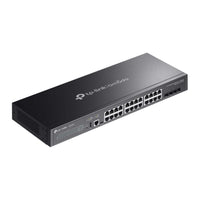 SG5428X switch, schuin zijaanzicht