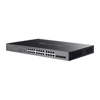 SG5428XMPP switch, schuin voorkant