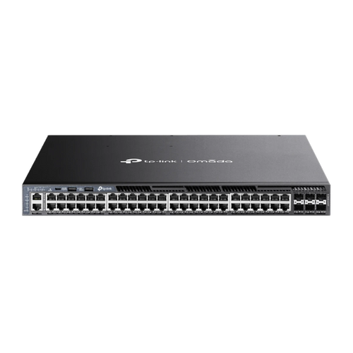 SG6654XHP 48-Poorts Gigabit Stackable L3 Managed PoE+ Switch met 6 10G SFP+