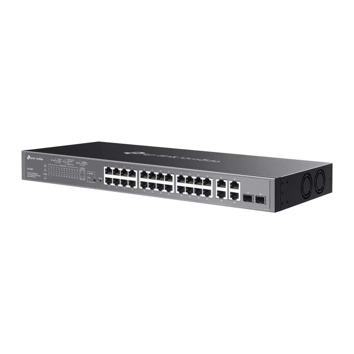 SL2428P switch, schuin voorkant