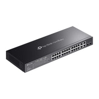 SL2428P switch, schuin zijaanzicht