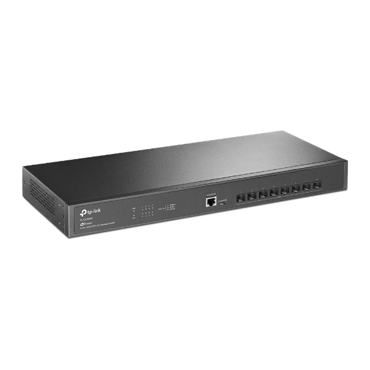 SX3008F switch, schuin voorkant