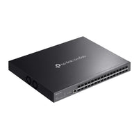 SX3032F switch, schuin zijaanzicht