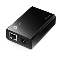 TL-POE10R PoE-splitter, schuin voorkant