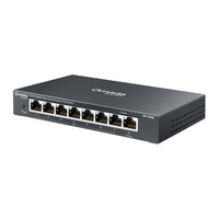 TL-RP108GE switch, schuin