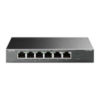 TL-SF1006P PoE+ switch, voorkant