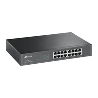 TL-SG1016D desktop switch, schuin voorkant