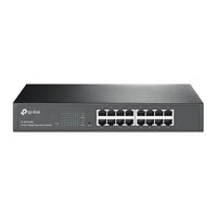 TL-SG1016DE Easy Smart switch, voorkant