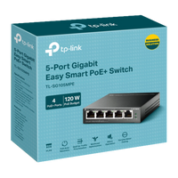 TL-SG105MPE 5-poorts Easy Smart PoE+ switch, afbeelding 3
