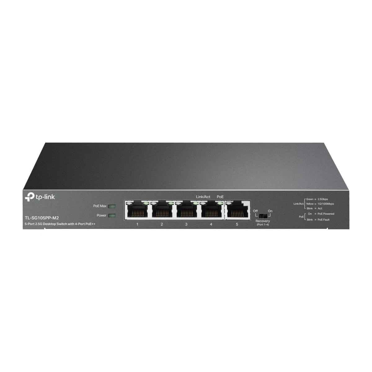 TL-SG105PP-M2 5-poorts 2.5G PoE++ switch, afbeelding 1
