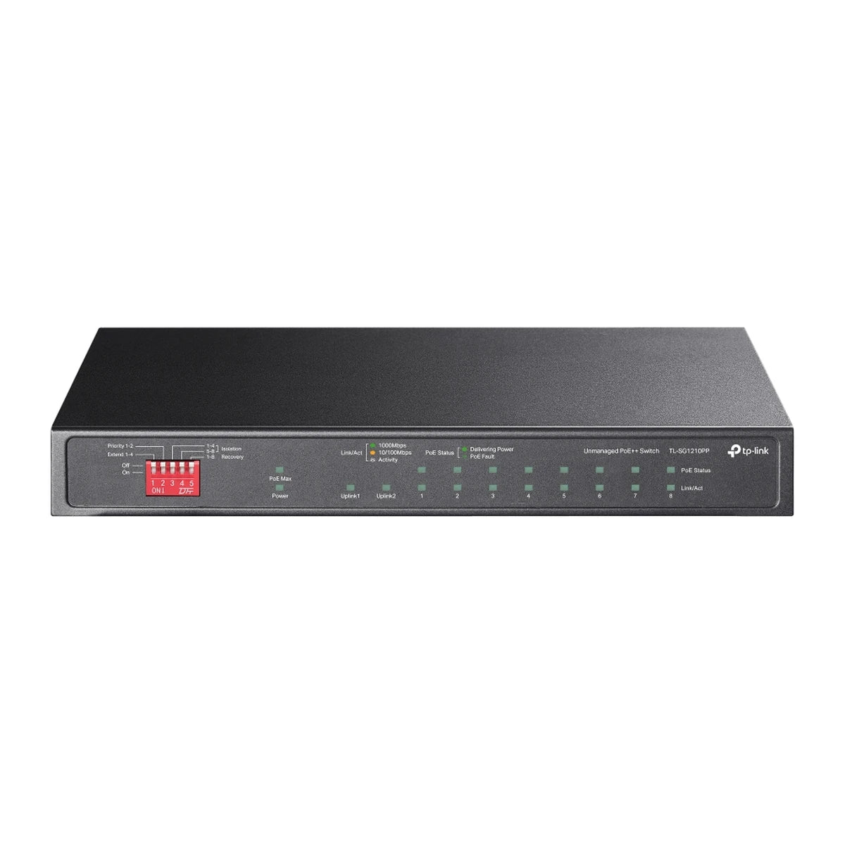 TL-SG1210PP 10-poorts PoE+/PoE++ switch, afbeelding 1