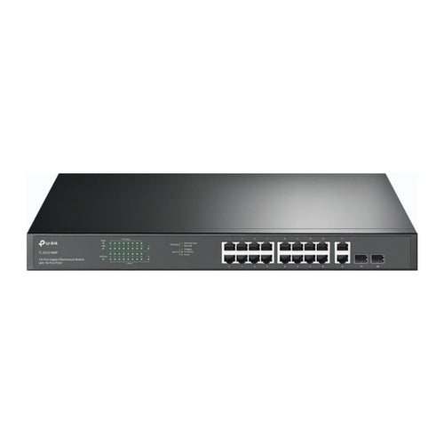 TL-SG1218MP 18-Poorts Gigabit Rackmount Switch met 16 PoE+