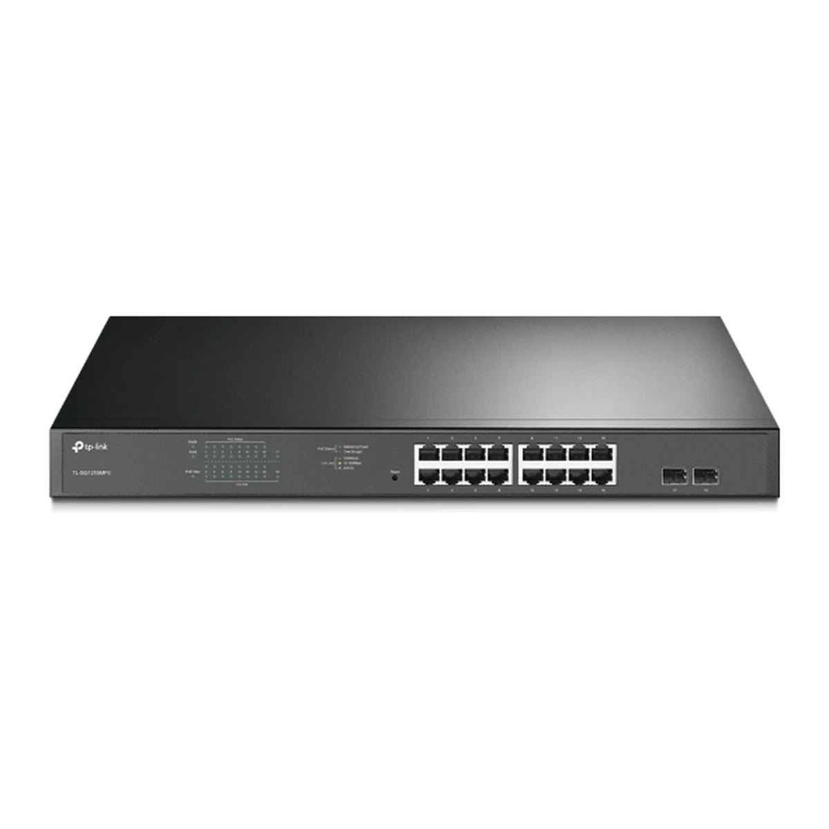 TL-SG1218MPE 16-poorts Easy Smart PoE+ rackswitch, afbeelding 1