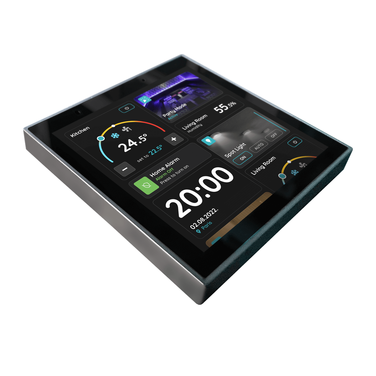 Room Control display Rio 4 inch voorkant