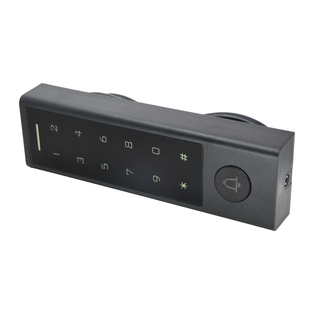PIERRE Pro RFID-lezer met toetsenbord en bel detail