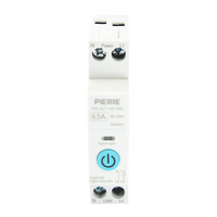 Wave smart relais DIN-rail detail