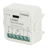 PIERRE Wave rolluik- en gordijnmodule 1-kanaals voorkant