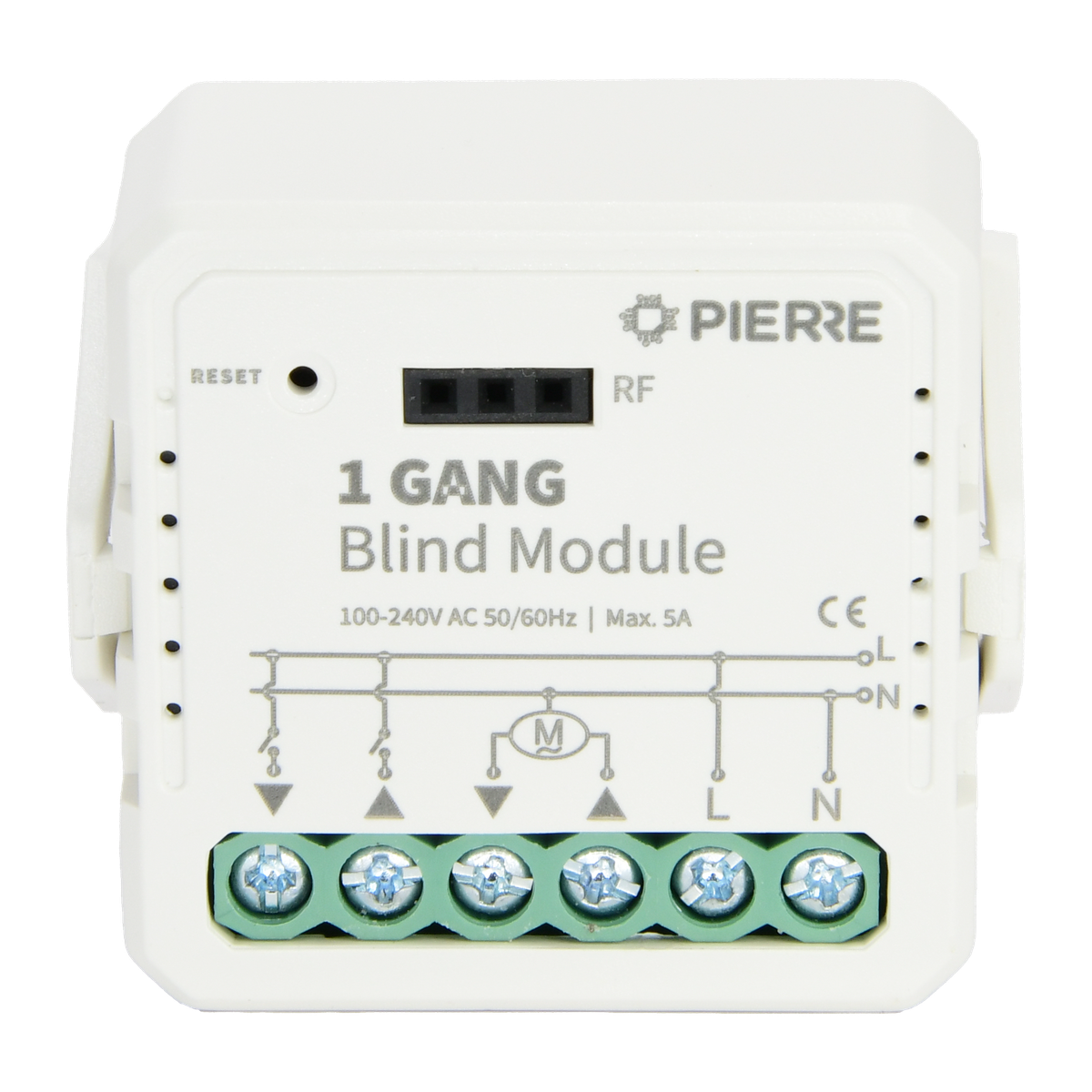 PIERRE Wave rolluik- en gordijnmodule 1-kanaals detail