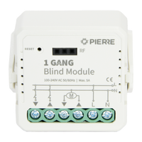 PIERRE Wave rolluik- en gordijnmodule 1-kanaals detail
