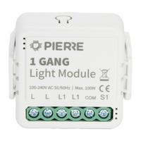 PIERRE Wave lichtmodule 1-kanaals zonder N detail