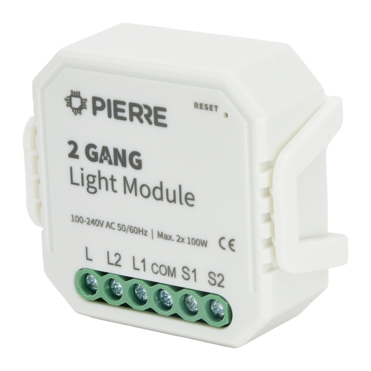 PIERRE Wave lichtmodule 2-kanaals zonder N voorkant