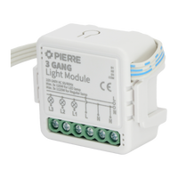 PIERRE Wave lichtmodule 3-kanaals L+N voorkant