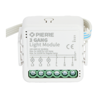 PIERRE Wave lichtmodule 3-kanaals L+N detail