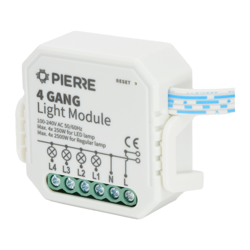 Wave lichtmodule 4-kanaals (L+N)