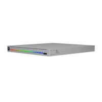 Switch met verlichte poorten van opzij