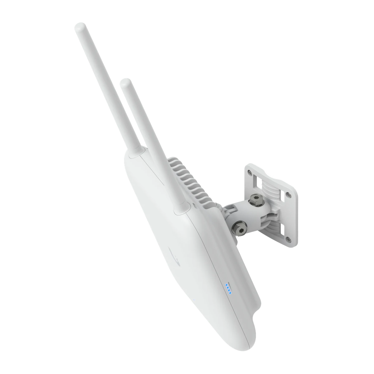 UniFi U7 Pro Outdoor met externe antennes en wandbeugel