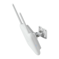 UniFi U7 Pro Outdoor met externe antennes en wandbeugel