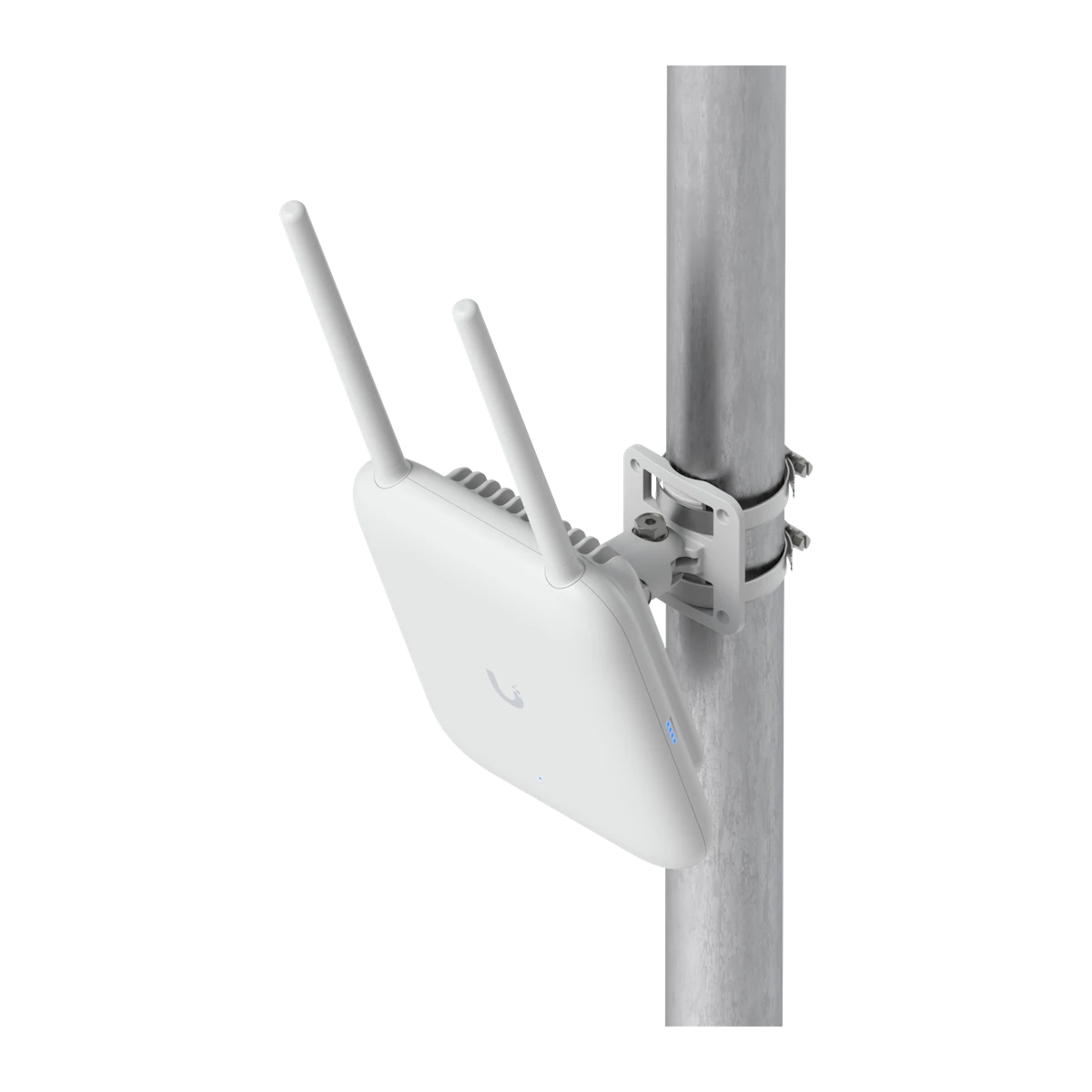 UniFi U7 Pro Outdoor gemonteerd op een paal