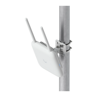 UniFi U7 Pro Outdoor gemonteerd op een paal