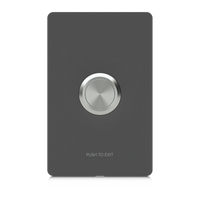 Access Button met zwarte voorplaat