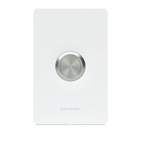 Access Button met witte voorplaat