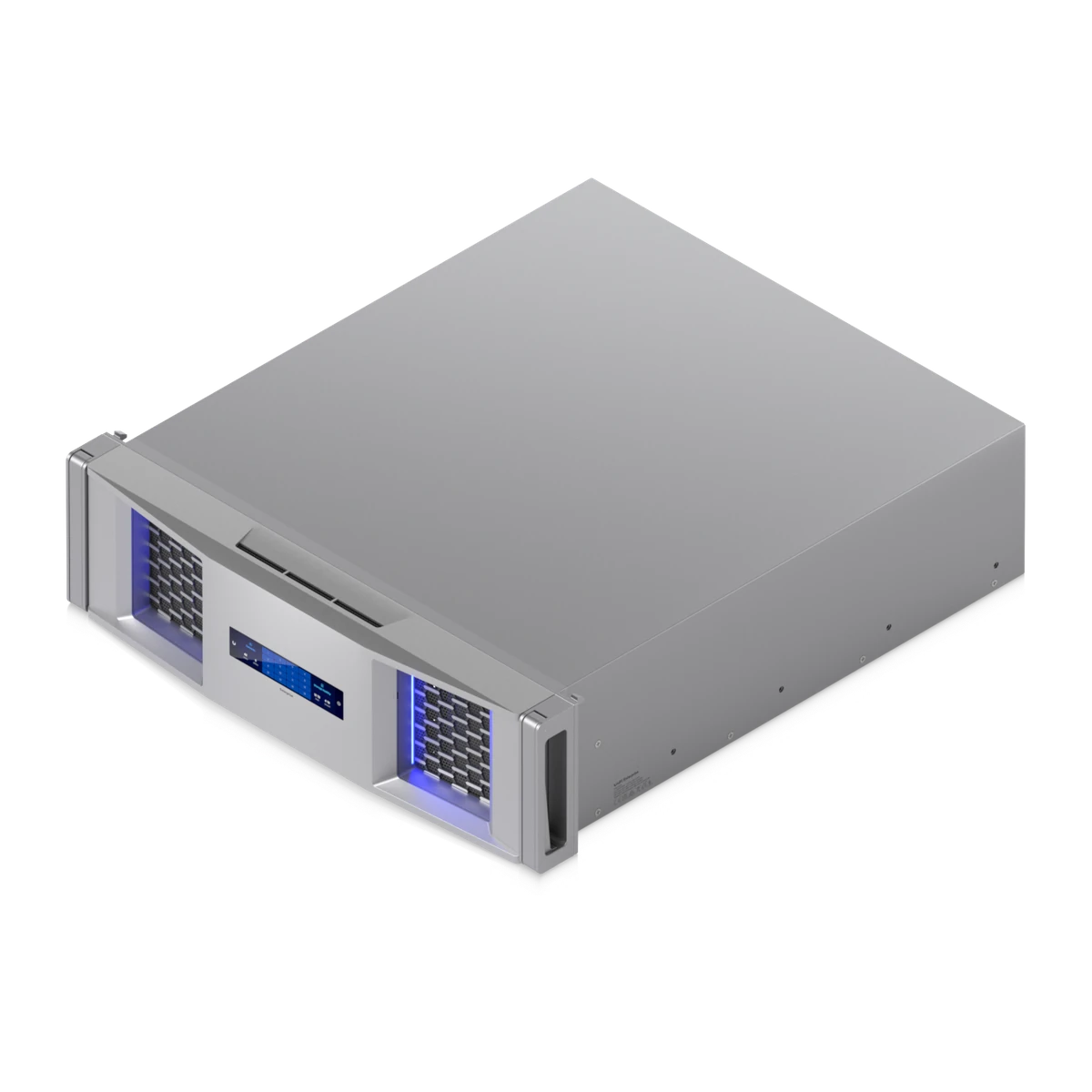 UniFi 3U Bezel op een 3U-rackapparaat