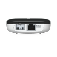 Zijaanzicht met SFP- en RJ45-poort