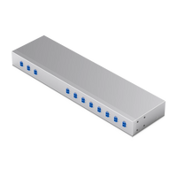 CWDM Mux Demux 8 rackmontage-aanzicht