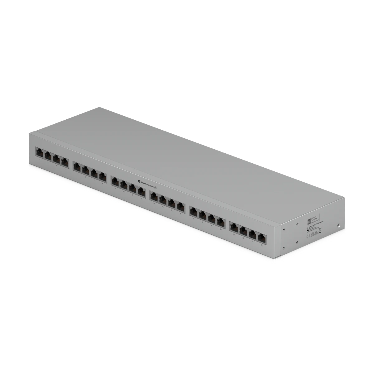 Ethernet Surge Protection 24-poorts schuin