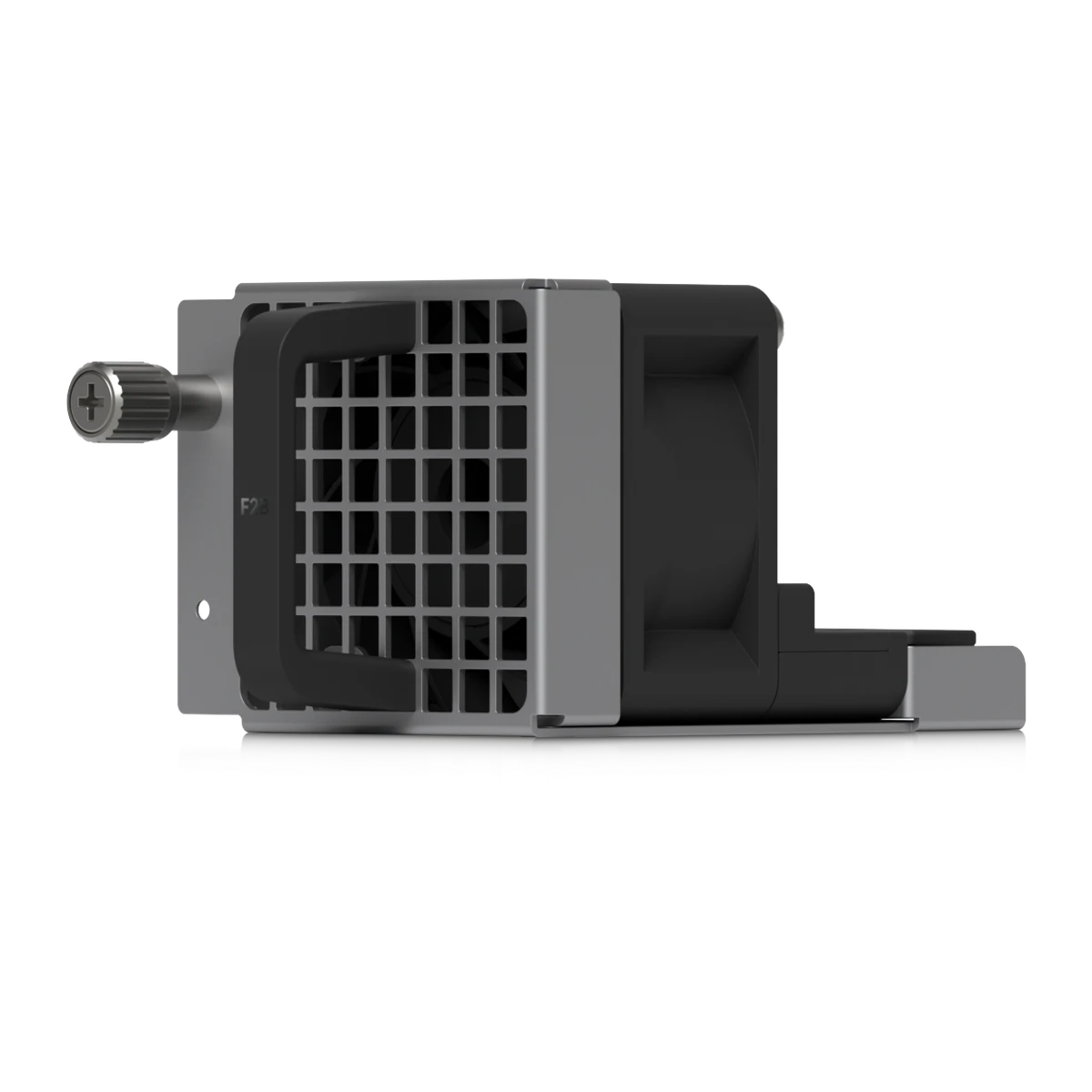 Zijaanzicht van de fan module