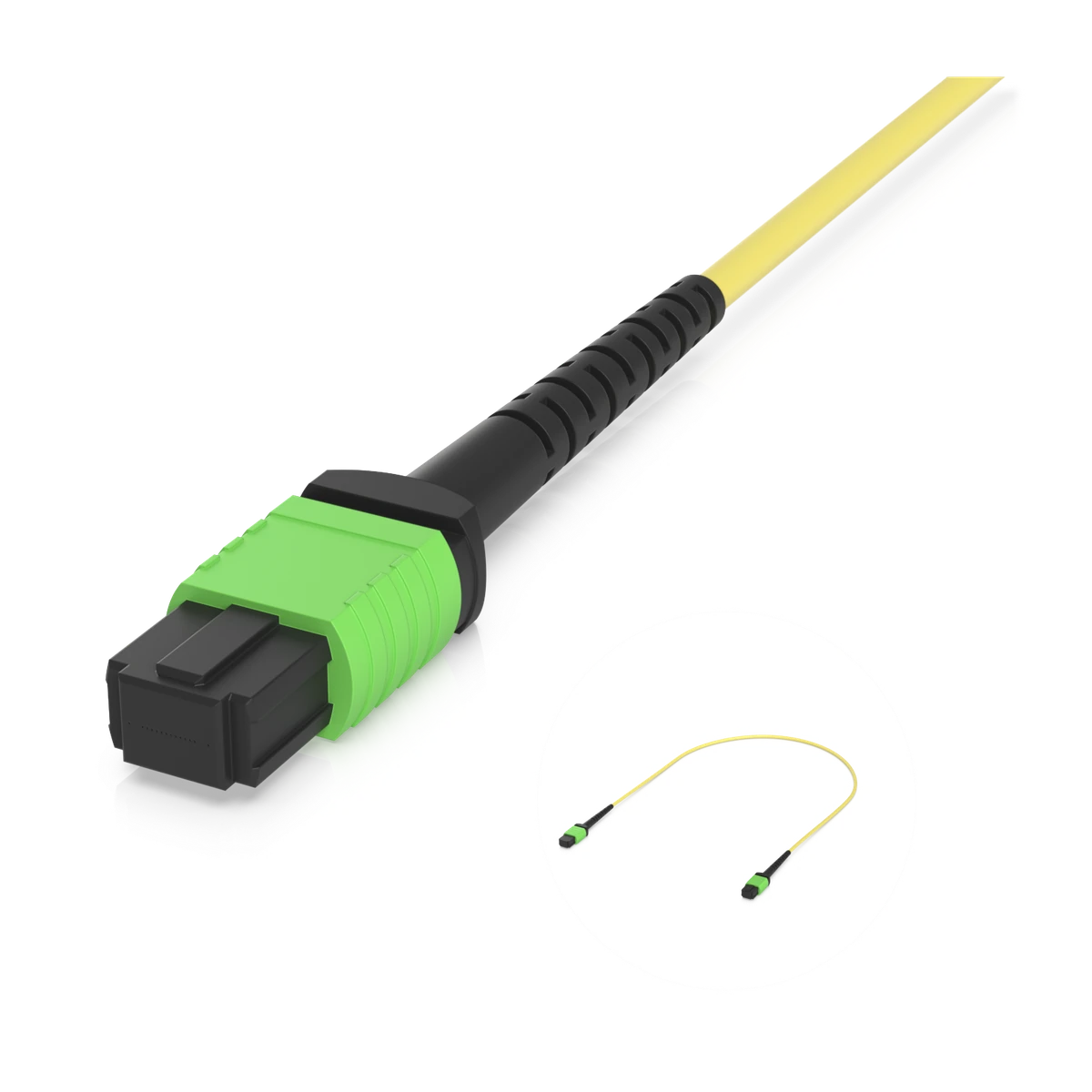 MPO-12 Type B APC-connector