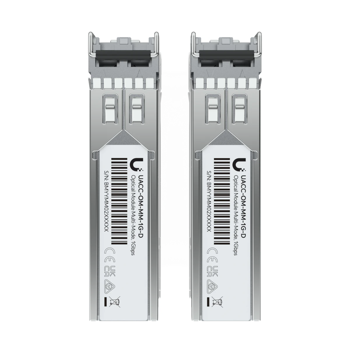 1G multi-mode modules, bovenkant met label