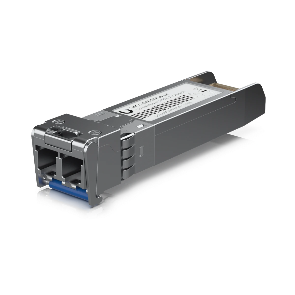 UniFi 25G SFP28 module schuin van voren