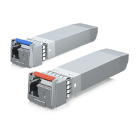 UniFi 10G BiDi modules van achteren