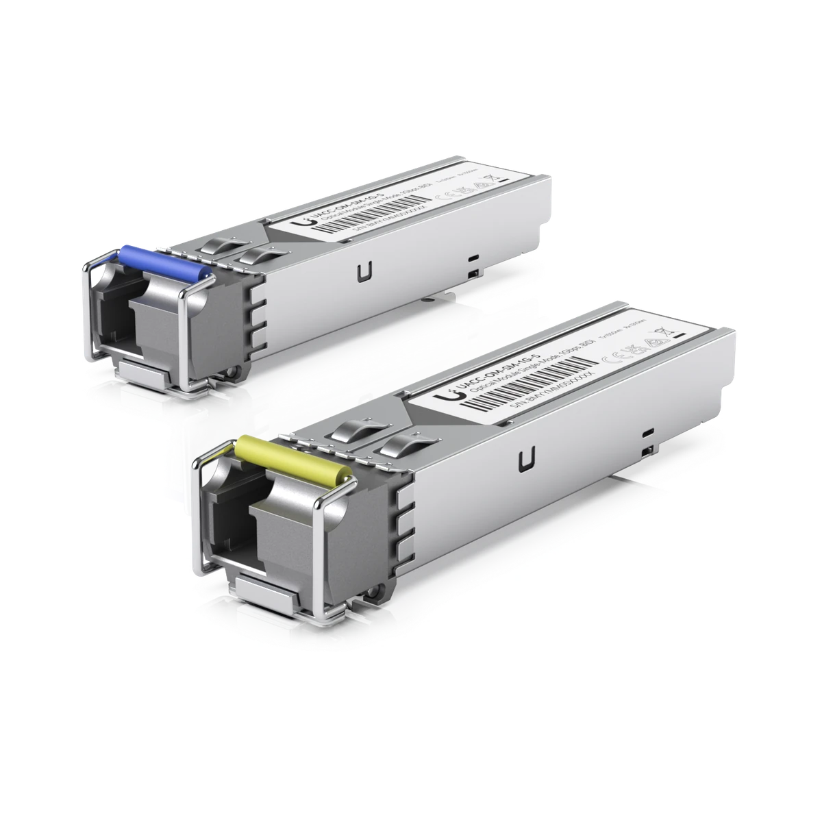 1G BiDi single-mode module, twee stuks schuin